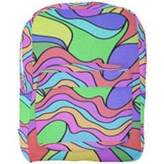 Colorful Stylish Design Full Print Backpack by gasi