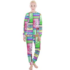 Colorful Pattern Women s Lounge Set by gasi