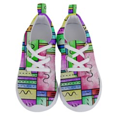 Colorful Pattern Running Shoes by gasi