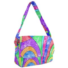 Colorful Stylish Design Courier Bag by gasi