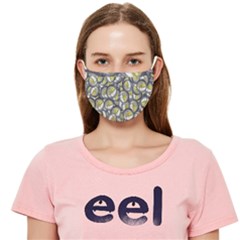 Gong Instrument Motif Pattern Cloth Face Mask (adult) by dflcprintsclothing