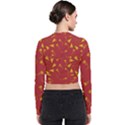Background Pattern Texture Design Long Sleeve Zip Up Bomber Jacket View2
