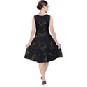 Fish 711 V-Neck Midi Sleeveless Dress  View2