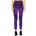 Space Futuristic Shiny Abstraction Pocket Leggings  View1