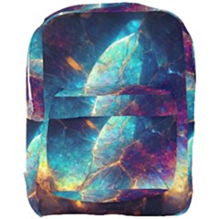Abstract Galactic Full Print Backpack by Ravend