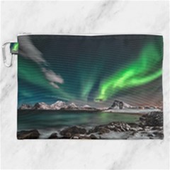 Aurora Borealis Photo Canvas Cosmetic Bag (xxl) by danenraven