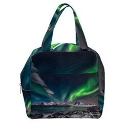 Aurora Borealis Photo Boxy Hand Bag by danenraven