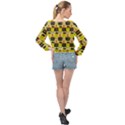 Smily Banded Bottom Chiffon Top View2