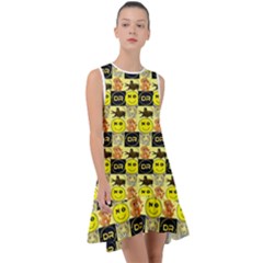 Smily Frill Swing Dress by Sparkle