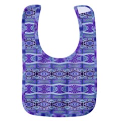 Vertical Striped Ornate Seamless Pattern Baby Bib by dflcprintsclothing