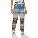 Malcesine Castle On Lake Garda Cropped Drawstring Pants View3