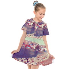 Garda! Kids  Short Sleeve Shirt Dress by ConteMonfrey