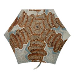 Bread Is Life - Italian Food Mini Folding Umbrellas by ConteMonfrey