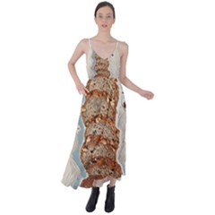 Bread Is Life - Italian Food Tie Back Maxi Dress by ConteMonfrey