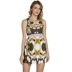  Im Fourth Dimension Trockit Sleeveless High Waist Mini Dress by imanmulyana