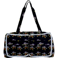 Dancing Clowns Black Multi Function Bag by TetiBright