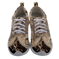World Map - Nova Delineatio Totius Orbis Terrarum -  1659-1733 Women Athletic Shoes by ConteMonfrey