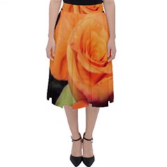 Color Of Desire Classic Midi Skirt by tomikokhphotography