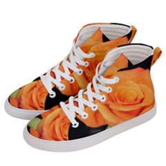 Color Of Desire Men s Hi-top Skate Sneakers by tomikokhphotography