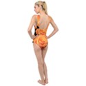 Color of Desire Cross Front Low Back Swimsuit View2