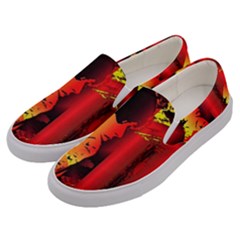 Red Light Ii Men s Canvas Slip Ons by MRNStudios