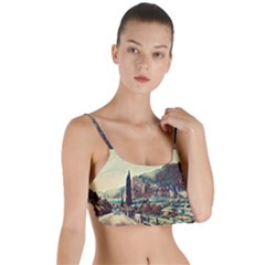 On The Way To Lake Garda, Italy  Layered Top Bikini Top  by ConteMonfrey