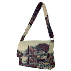 On The Way To Lake Garda, Italy  Full Print Messenger Bag (m) by ConteMonfrey