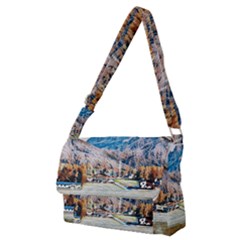 Trentino Alto Adige, Italy  Full Print Messenger Bag (m) by ConteMonfrey