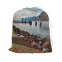Ducks on Gardasee Drawstring Pouch (2XL) View1