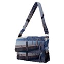 Pier on the end of a day Full Print Messenger Bag (M) View1