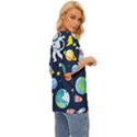 Space Galaxy Seamless Background Oversized Basic Tee View3