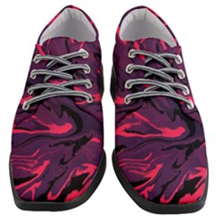 Abstract Pattern Texture Art Women Heeled Oxford Shoes by Jancukart