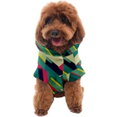 Pattern Abstract Geometric Design Dog Coat by Jancukart