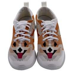Cardigan Corgi Face Mens Athletic Shoes by wagnerps