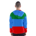 Dagestan Flag Men s Hooded Windbreaker View2