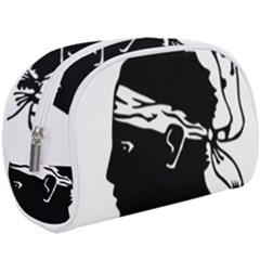 Corsica Flag Make Up Case (large) by tony4urban