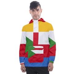 Comoros Men s Front Pocket Pullover Windbreaker by tony4urban