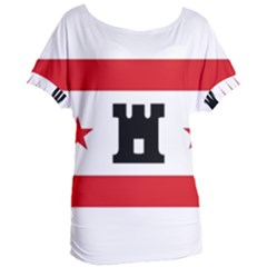 Drenthe Flag Women s Oversized Tee by tony4urban
