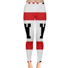 Drenthe Flag Inside Out Leggings by tony4urban