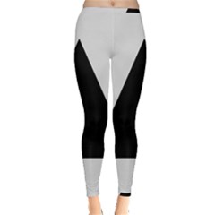 Magnitogorsk City Flag Inside Out Leggings by tony4urban