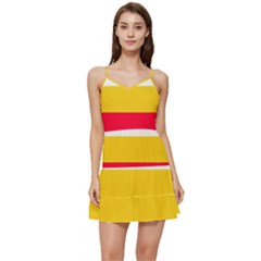 Malopolskie Flag Short Frill Dress by tony4urban