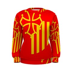 Languedoc Roussillon Flag Women s Sweatshirt by tony4urban