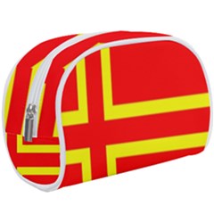 Normandy Flag Make Up Case (large) by tony4urban