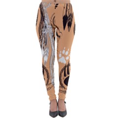 Indian2 Lightweight Velour Leggings by PollyParadiseBoutique7