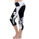 MRN Lightweight Velour Capri Yoga Leggings View2