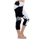 MRN Lightweight Velour Capri Yoga Leggings View3