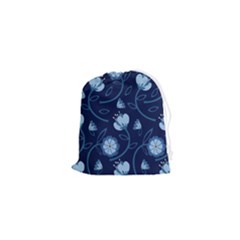 Flower Drawstring Pouch (xs) by zappwaits