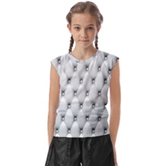 Texture, Leather Sofa Kids  Raglan Cap Sleeve Tee by artworkshop