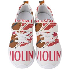 Violin T- Shirt Cool Girls Play Violin T- Shirt Men s Velcro Strap Shoes by maxcute