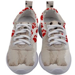 West Highland White Terrier Gift T- Shirt Cute West Highland White Terrier Valentine Heart Paw West Kids Athletic Shoes by maxcute